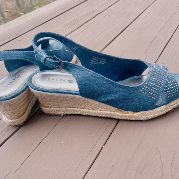 Karen Scott Denim Espadrilles - Picture 2 of 5